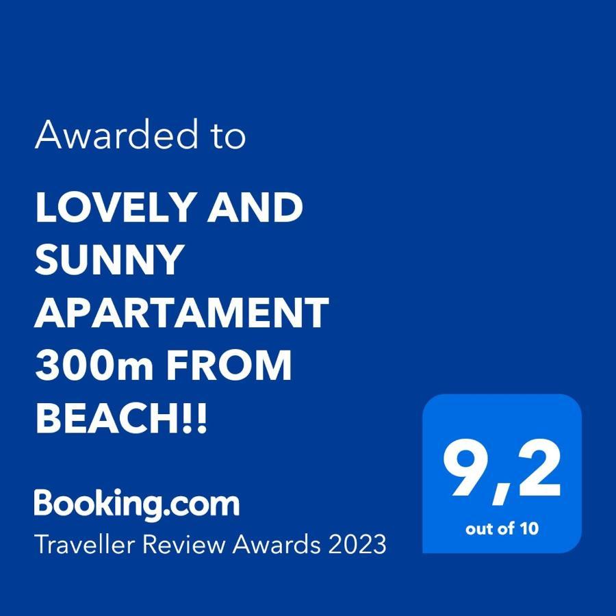 Lovely And Sunny Apartament 300M From Beach!! Peraia  Luaran gambar