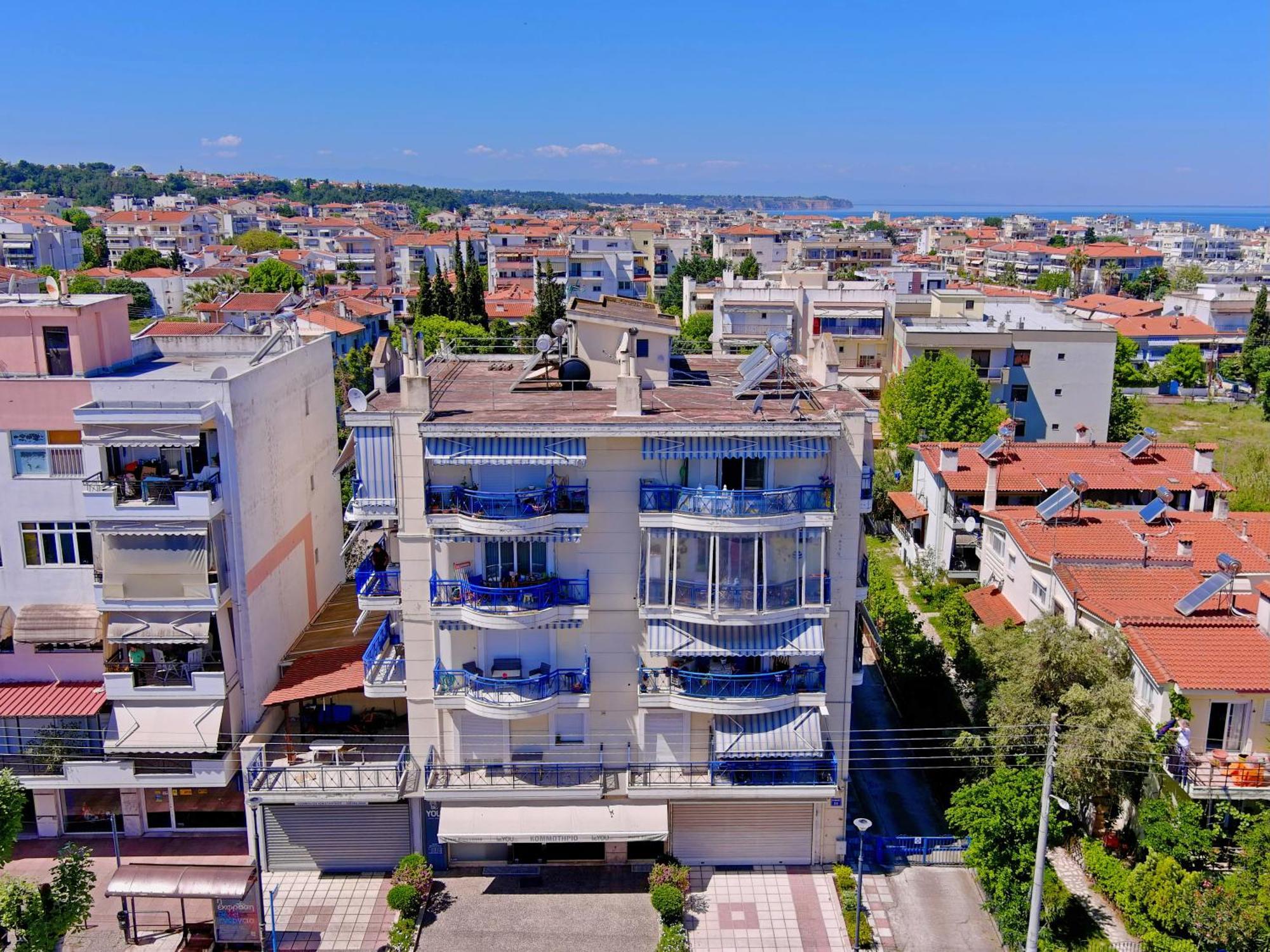 Lovely And Sunny Apartament 300M From Beach!! Peraia  Luaran gambar