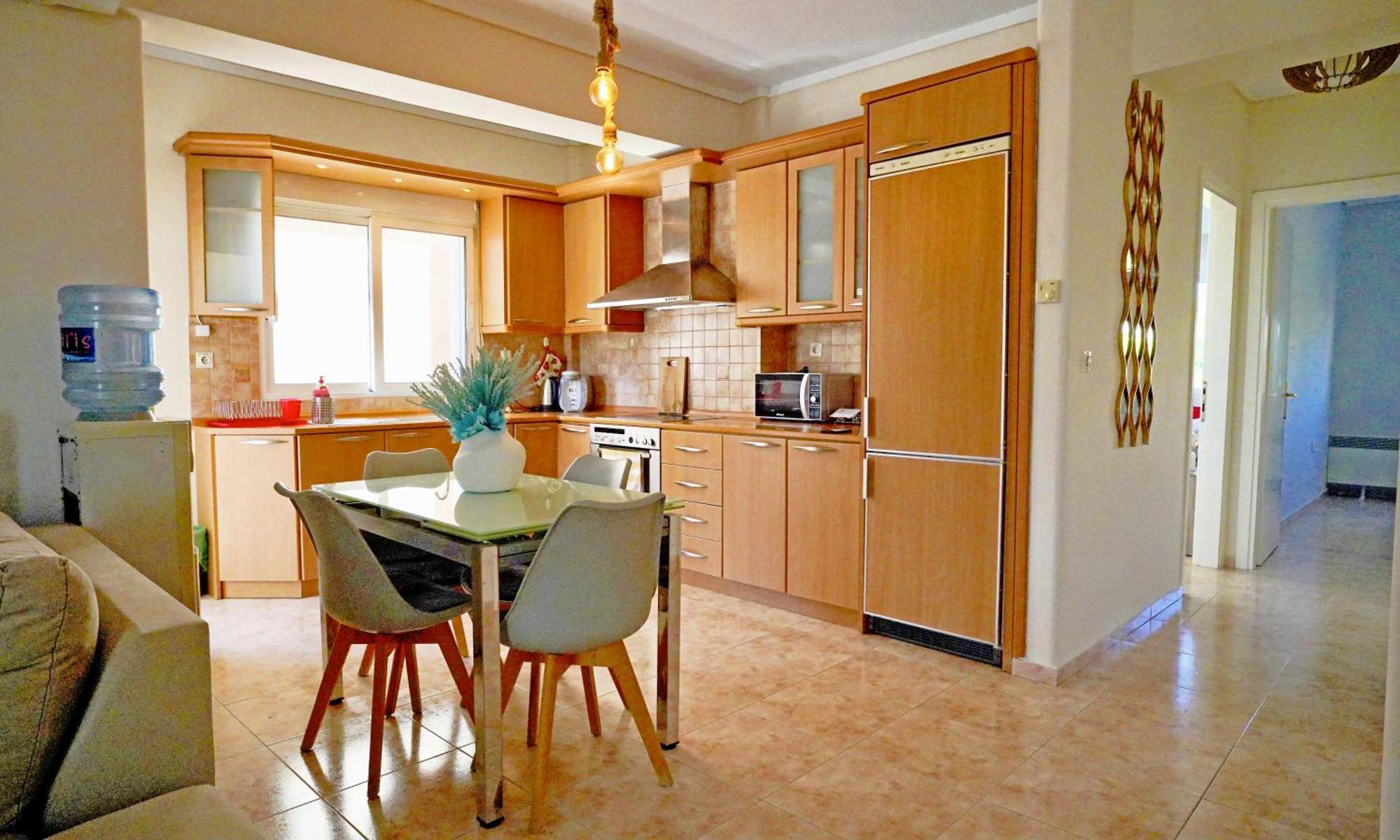 Lovely And Sunny Apartament 300M From Beach!! Peraia  Luaran gambar