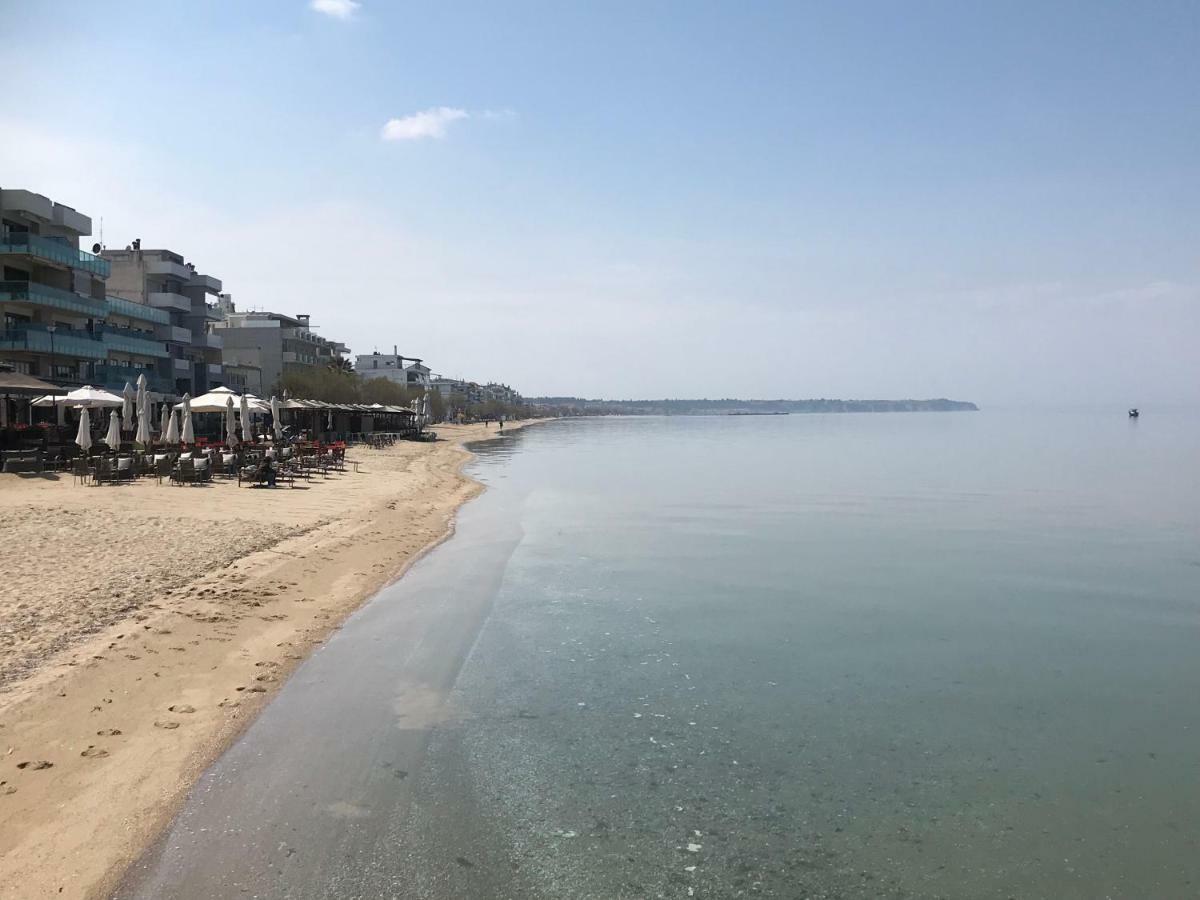 Lovely And Sunny Apartament 300M From Beach!! Peraia  Luaran gambar